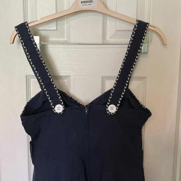 Voodoo Vixen navy nautical jumpsuit. - Picture 7 of 7